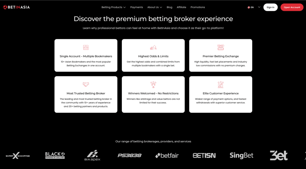 BLACK Sports Trading Platform