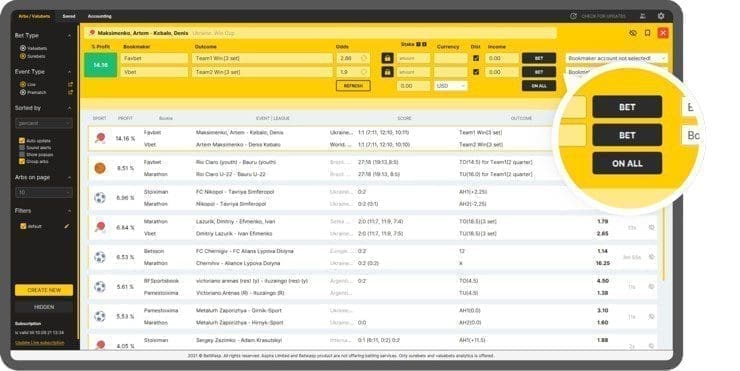 BetWasp Layout and User Experience