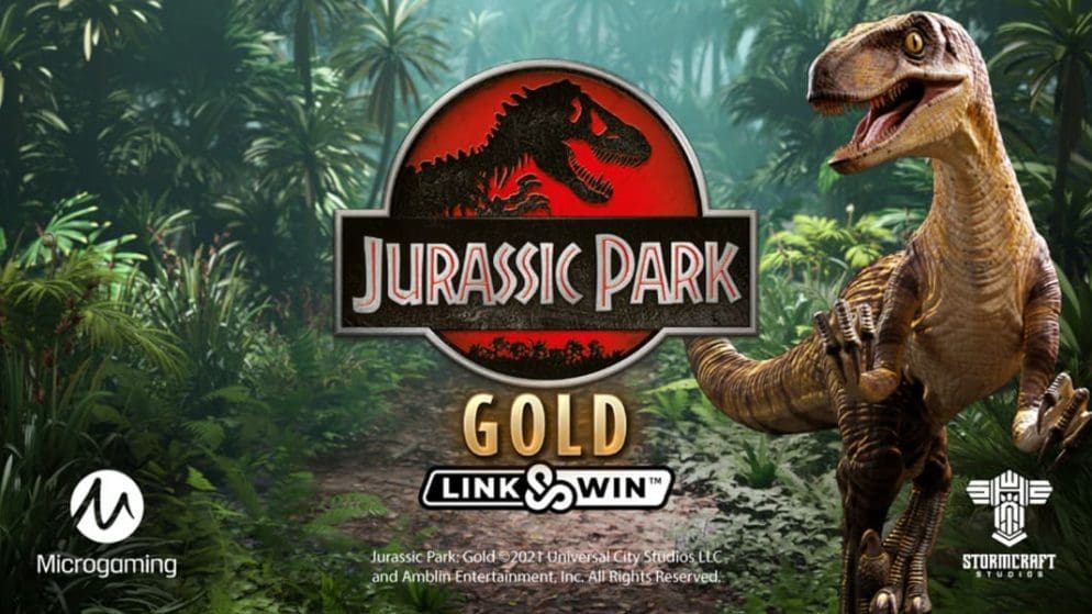 Microgaming to unleash new branded slot Jurassic Park: Gold