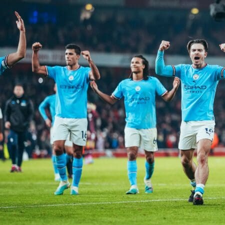 The title race is on: City beat Arsenal