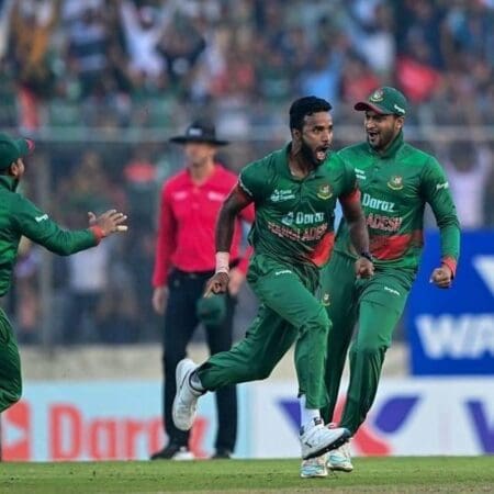 Bangladesh end the ODI series with a victory.