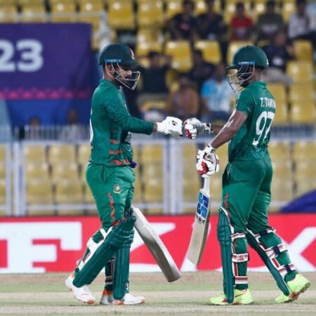 Bangladesh beat Sri Lanka in a warm-up game